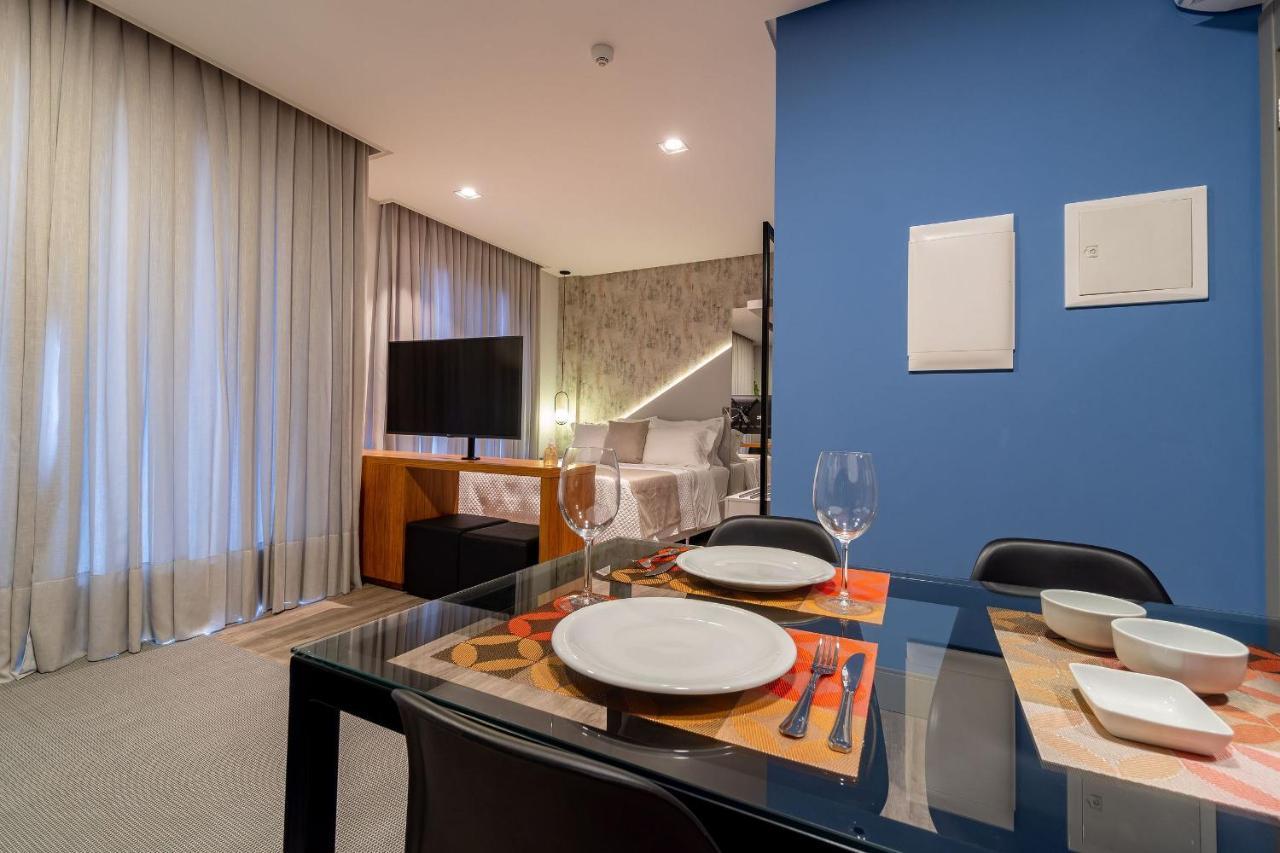 Aion Suites 103 - Compacto E Luxuoso Loft - Rooftop Com Piscina E Academia - A Poucos Passos Da Praia บอมบินญัส ภายนอก รูปภาพ
