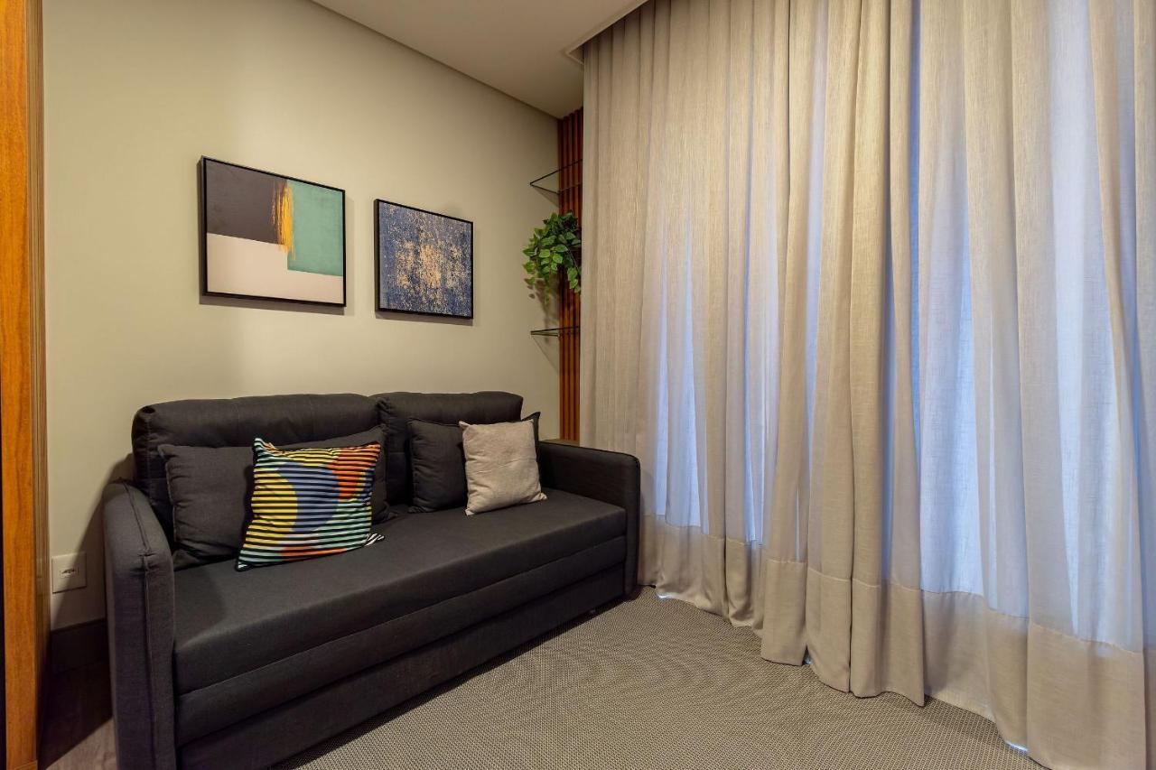 Aion Suites 103 - Compacto E Luxuoso Loft - Rooftop Com Piscina E Academia - A Poucos Passos Da Praia บอมบินญัส ภายนอก รูปภาพ