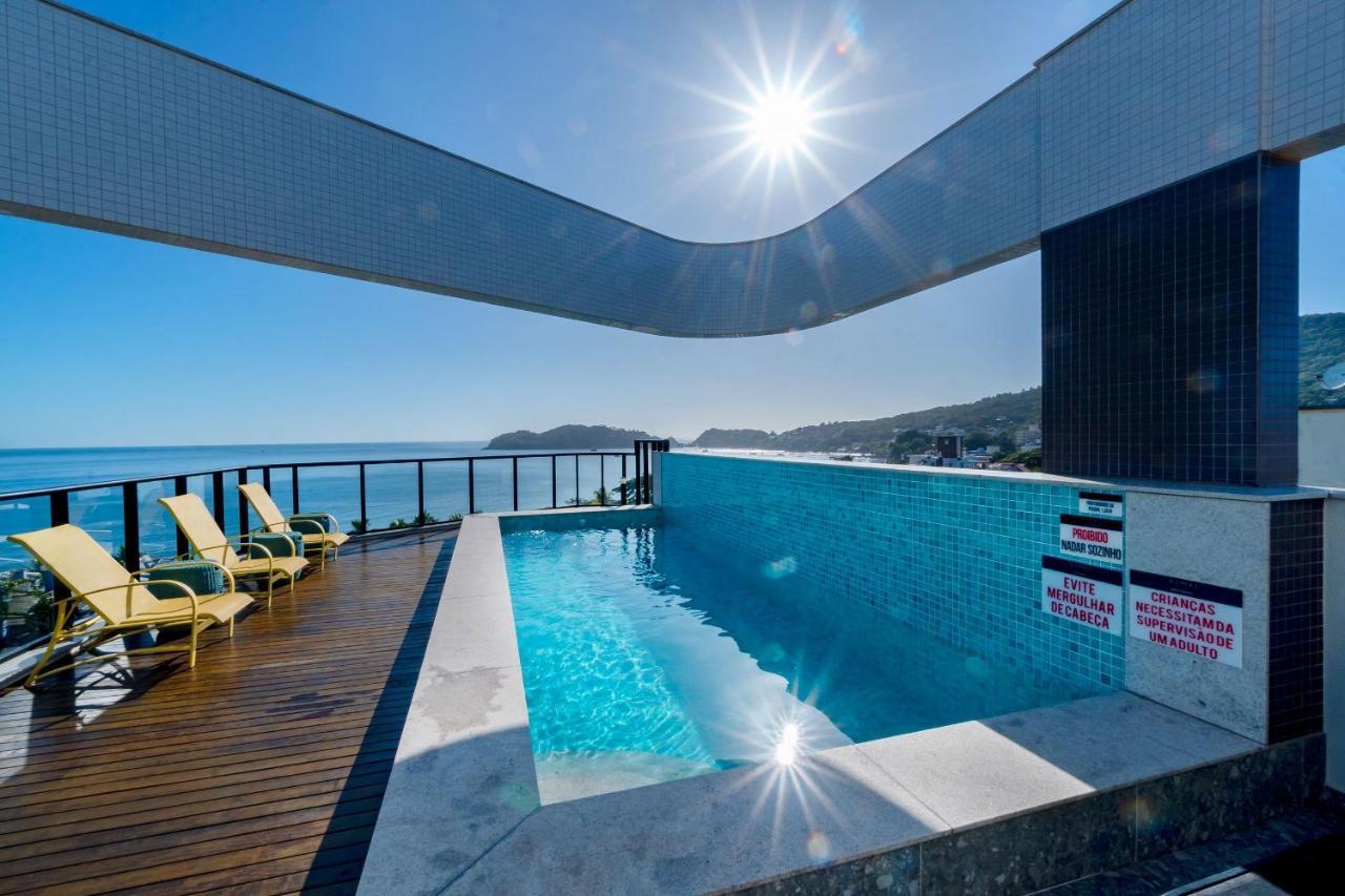 Aion Suites 103 - Compacto E Luxuoso Loft - Rooftop Com Piscina E Academia - A Poucos Passos Da Praia บอมบินญัส ภายนอก รูปภาพ